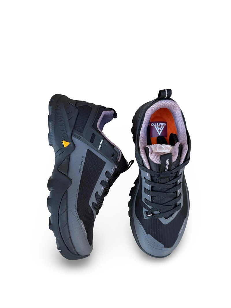 Humtto 171790B Kadın Waterproof Sneaker Spor Siyah