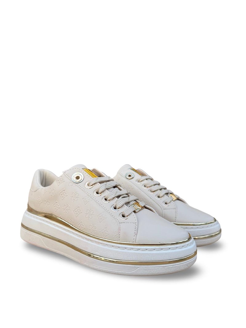 K73-2711 Eva Taban Kadın Sneaker Bej