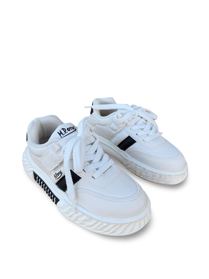 Mp 3521ft Çocuk Spor Sneaker Ayakkabı Beyaz Siyah