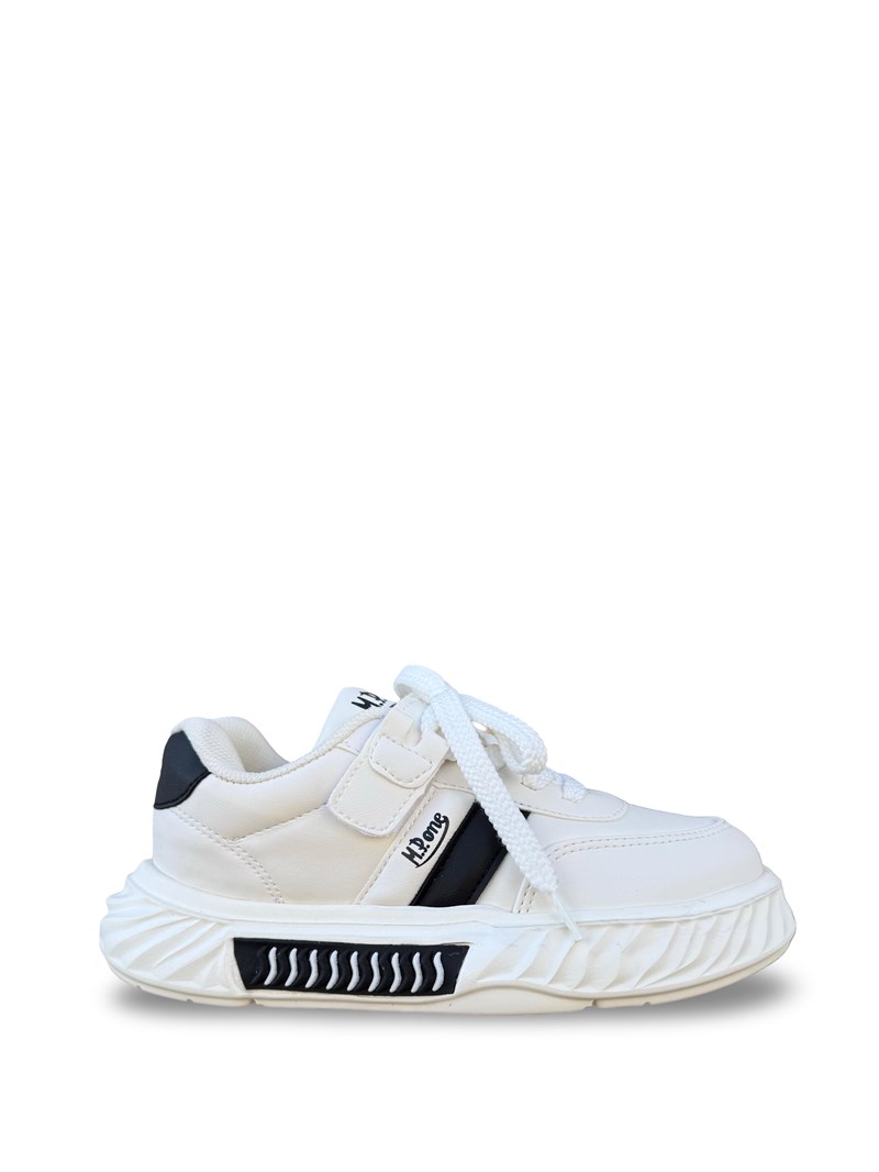 Mp 3521ft Çocuk Spor Sneaker Ayakkabı Beyaz Siyah