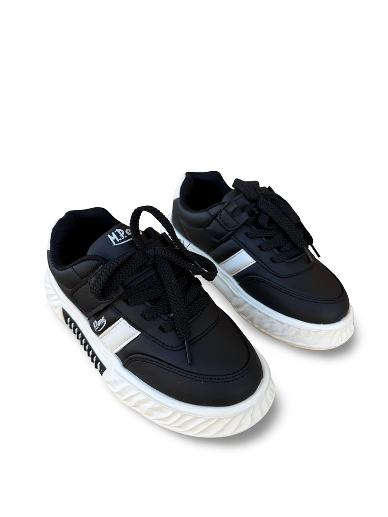 Mp 3521ft Çocuk Spor Sneaker Ayakkabı Siyah Beyaz