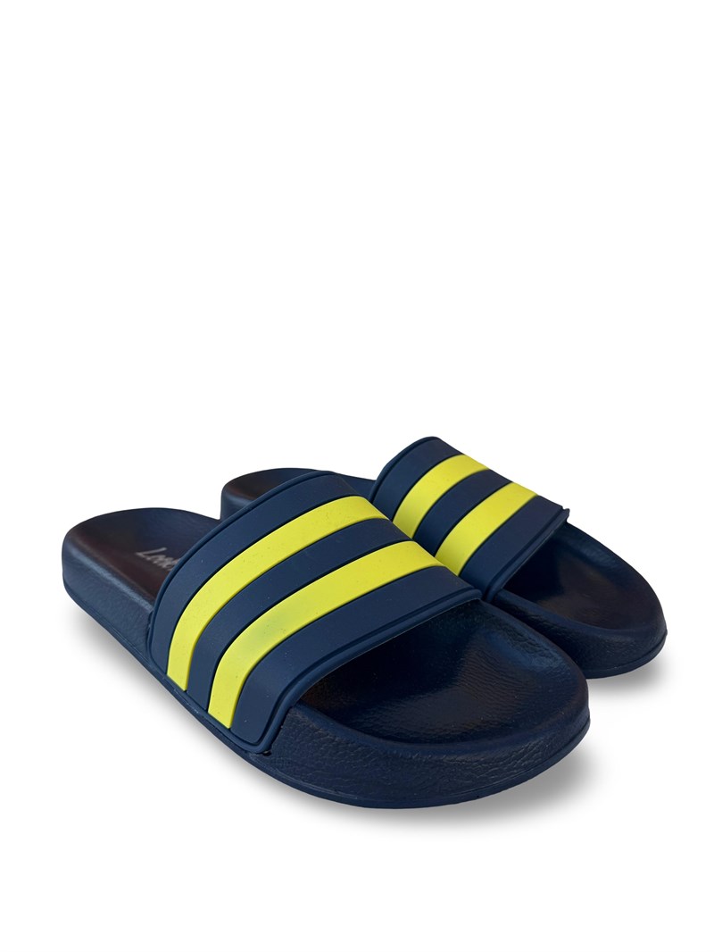 MYS S264018 Unisex Taraftar Terlik Sarı Lacivert