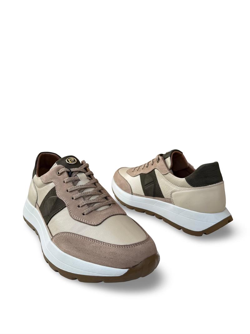 P.Cardin 432417 Hakiki Deri Eva Taban Erkek Sneaker Bej