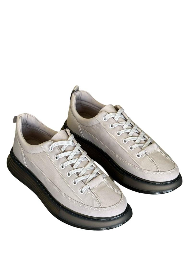 P.cardin 23003 Paraşüt Kumaş Erkek Casual Ayakkabı Bej