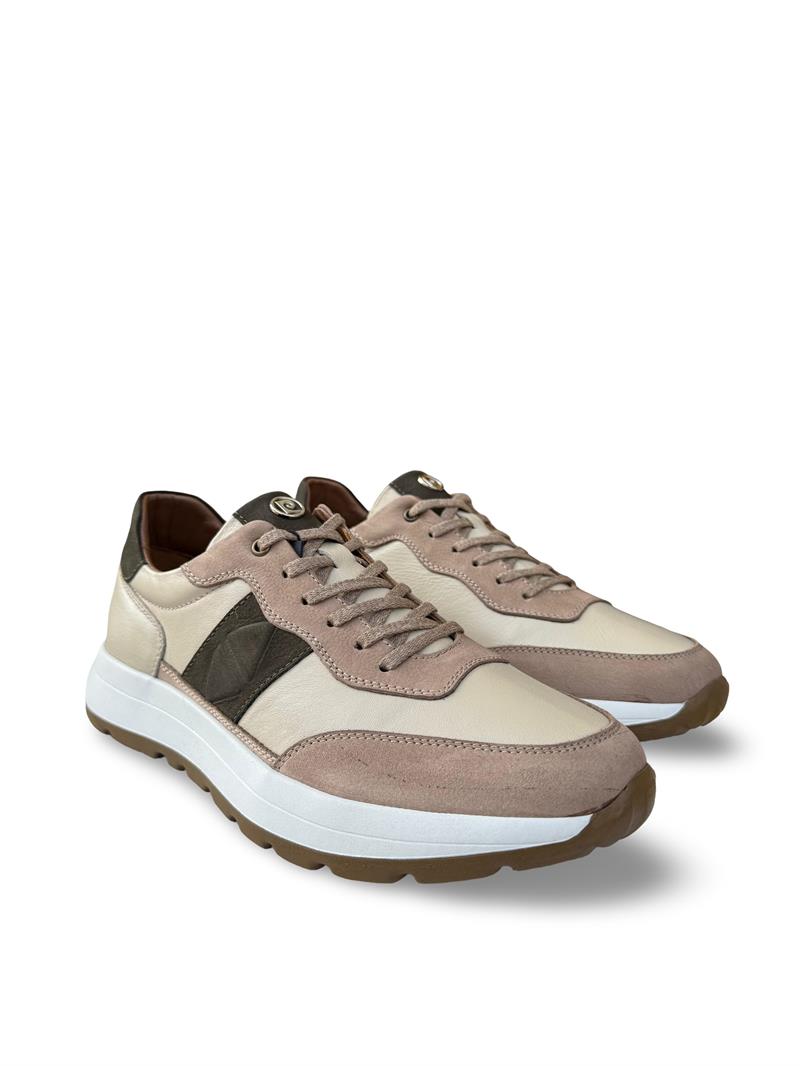 P.Cardin 432417 Hakiki Deri Eva Taban Erkek Sneaker Bej