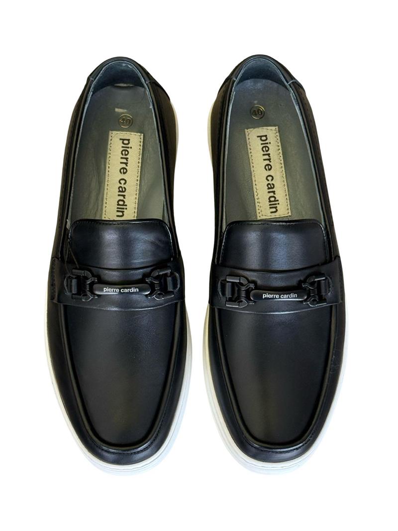P.cardin 191074  Hakiki Deri Erkek Loafer Babet Siyah