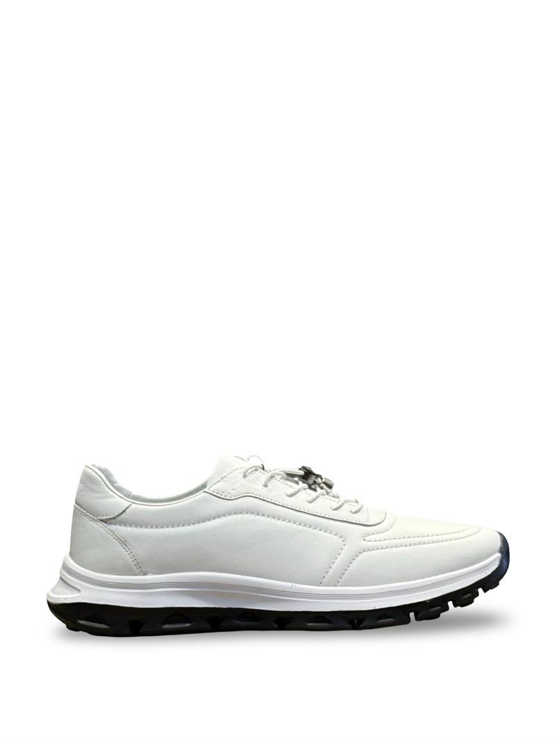 P.Cardin 43255 Hakiki Deri Erkek Comfort Taban Casual Beyaz
