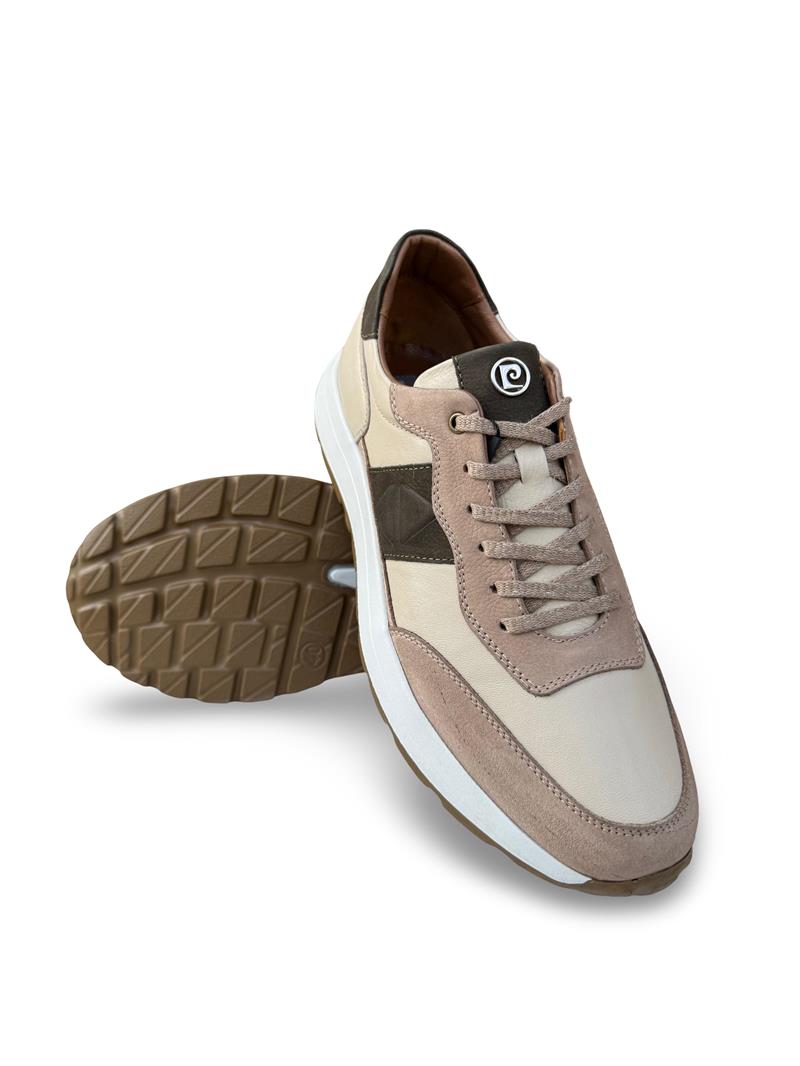 P.Cardin 432417 Hakiki Deri Eva Taban Erkek Sneaker Bej
