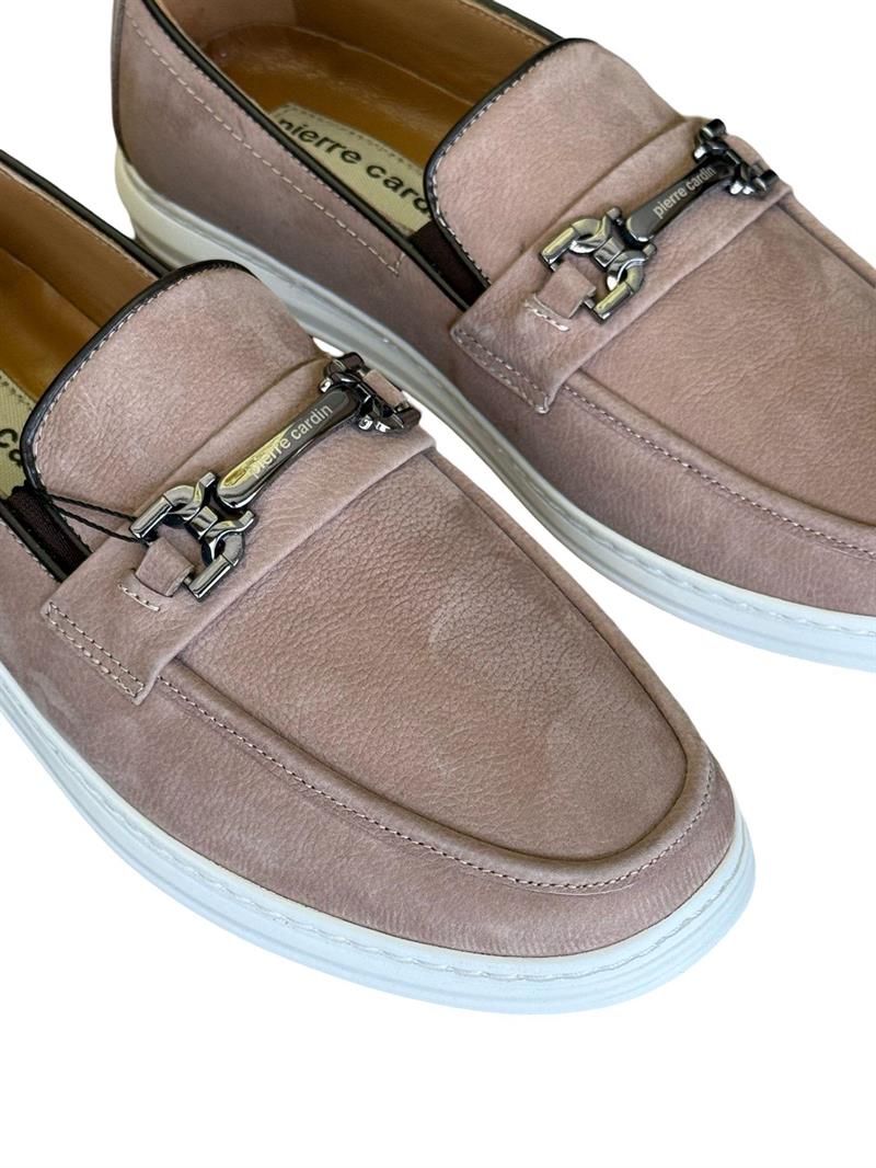 P.cardin 191074  Hakiki Deri Erkek Loafer Babet Kum Nubuk