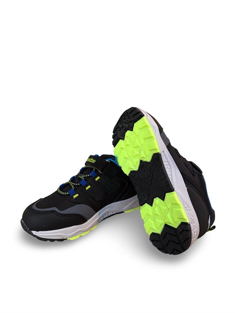 Pepino 1538 Flt  Trekking Çocuk Spor Ayakkabı Siyah Sax