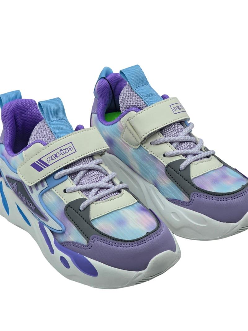 Pepino 1666Flt Multi Çocuk Sneaker Lila