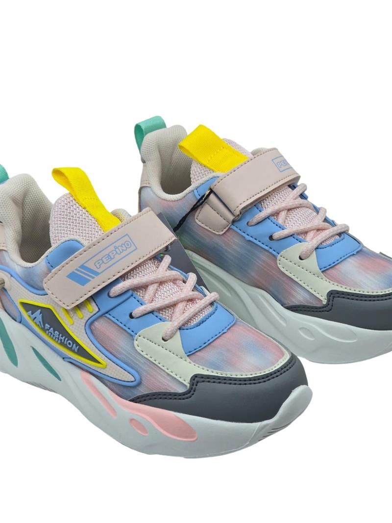 Pepino 1666Flt Multi Çocuk Sneaker Pembe