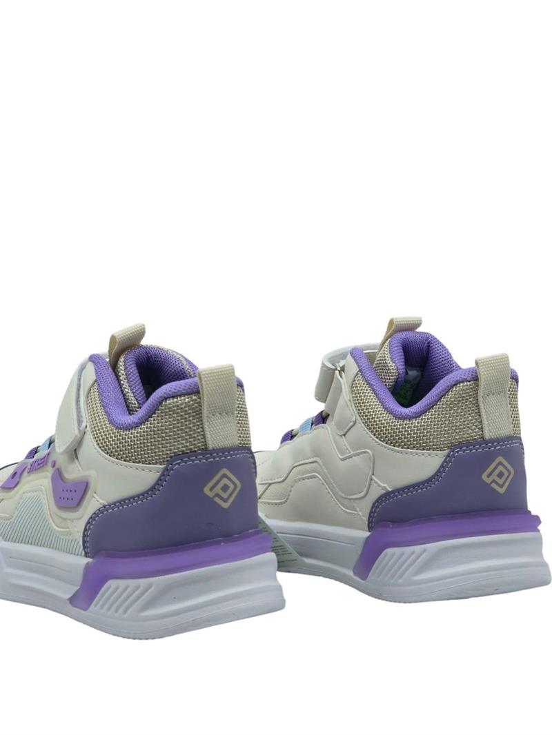 Pepino 1726Flt Çocuk Boğazlı Sneaker Krem