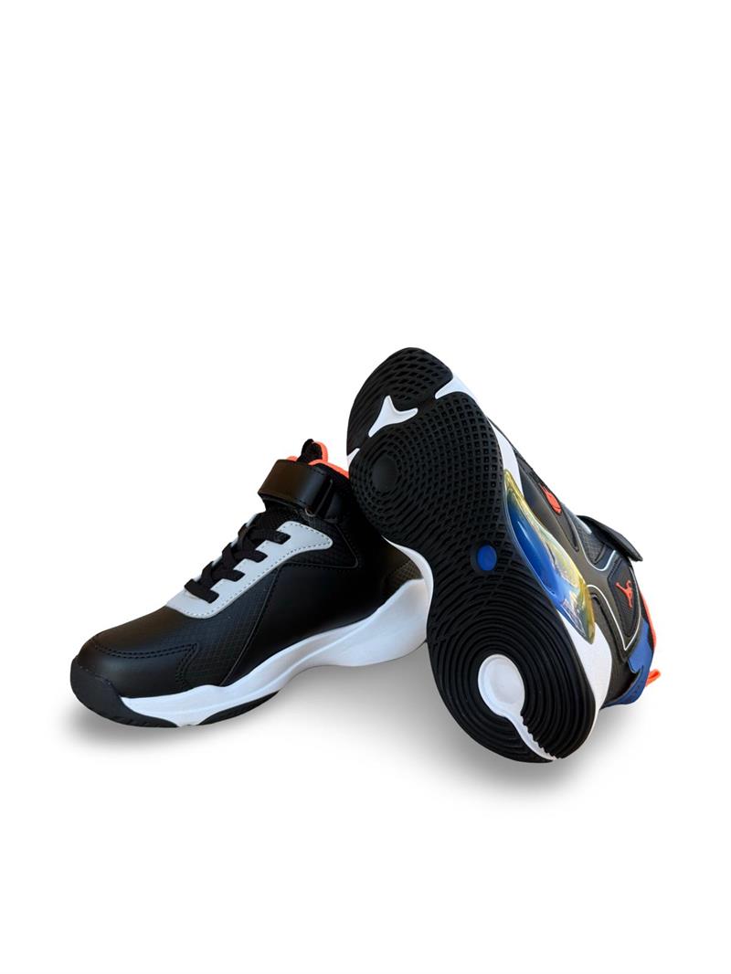 Pepino 1730Flt Boğazlı Çocuk Sneakers & Spor Siyah Turuncu