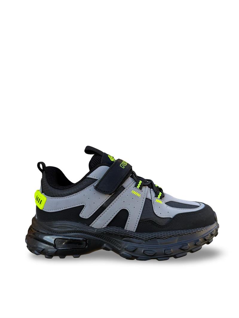 Pepino 1734Flt Çocuk Sneakers & Spor Siyah Füme
