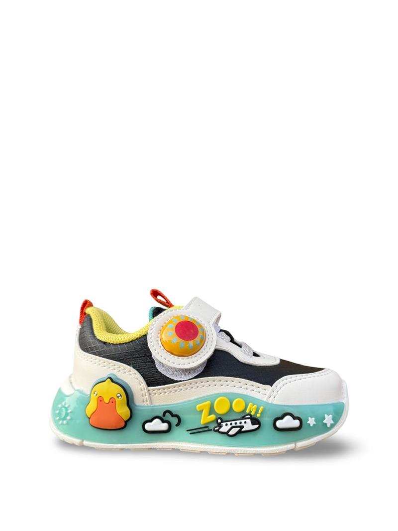 Pepino 1739Bb  Aır Taban Bebe Spor Siyah Krem