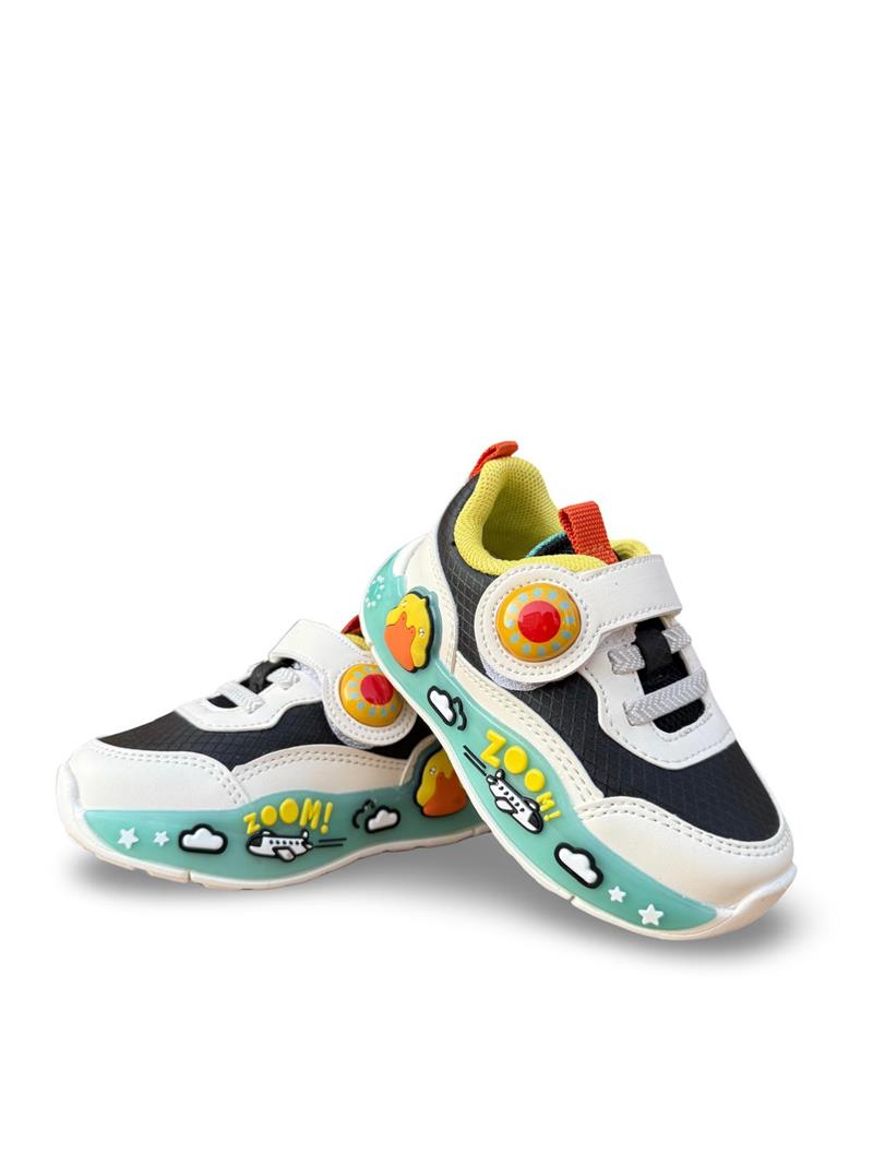 Pepino 1739Ptk  Çocuk Comfort Taban Spor Siyah Krem