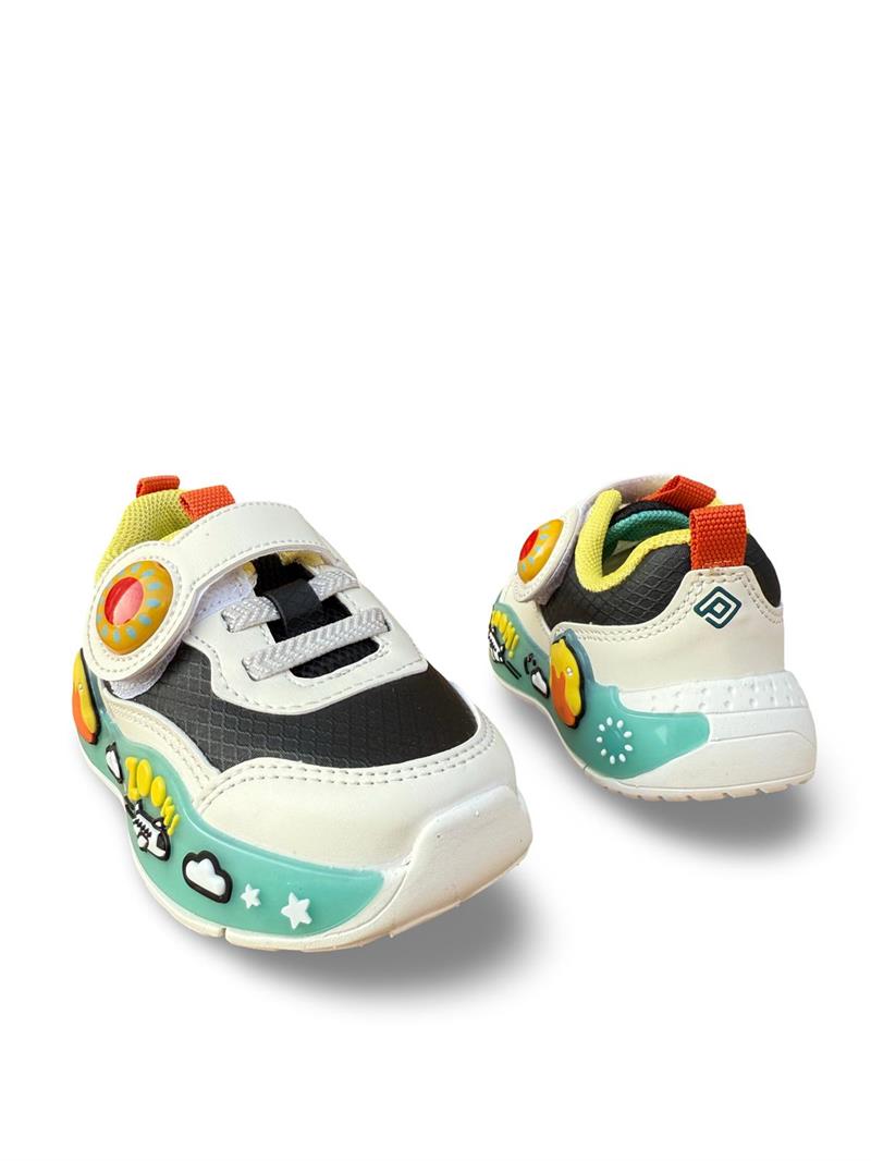 Pepino 1739Ptk  Çocuk Comfort Taban Spor Siyah Krem