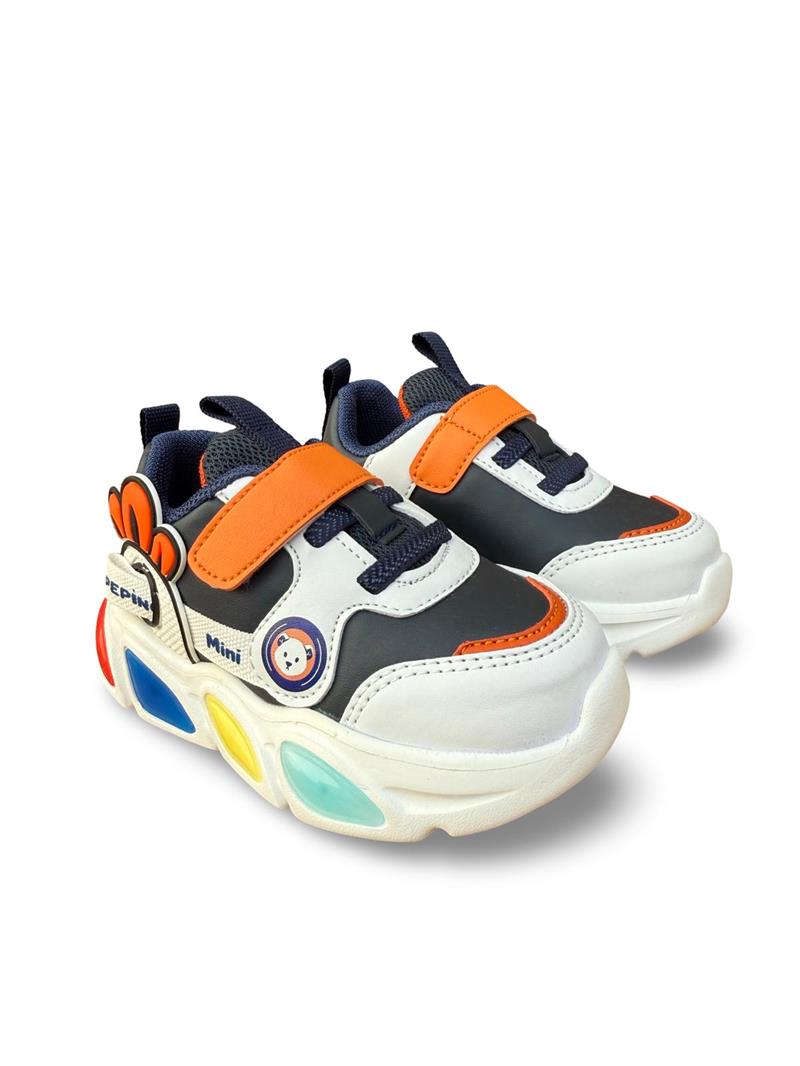 Pepino 1802Bb Comfort Taban Bebe Spor Lacivert Turuncu