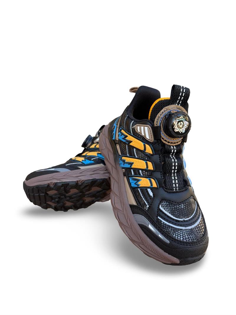 Pepino 1843 Çocuk Sneakers & Spor Siyah Sarı