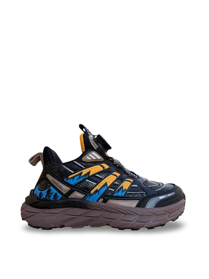 Pepino 1843 Çocuk Sneakers & Spor Siyah Sarı