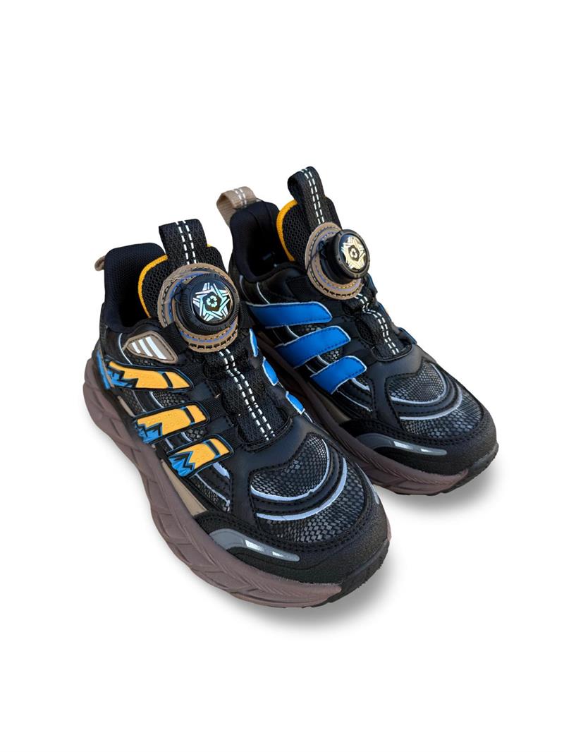 Pepino 1843 Çocuk Sneakers & Spor Siyah Sarı