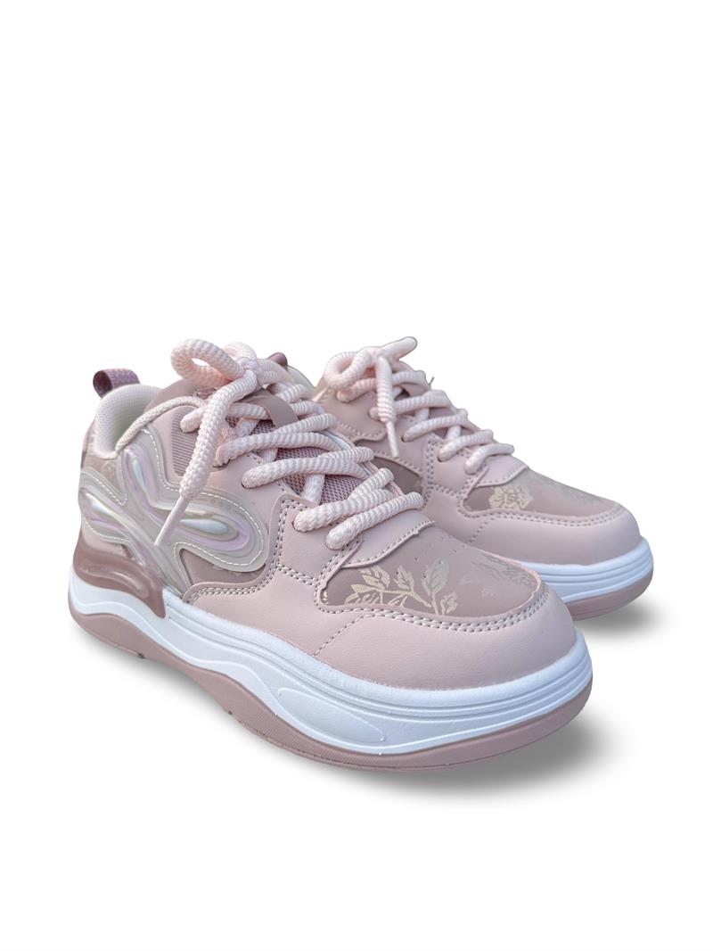 Pepino 1990Flt Çocuk Spor Sneaker Gül Kurusu