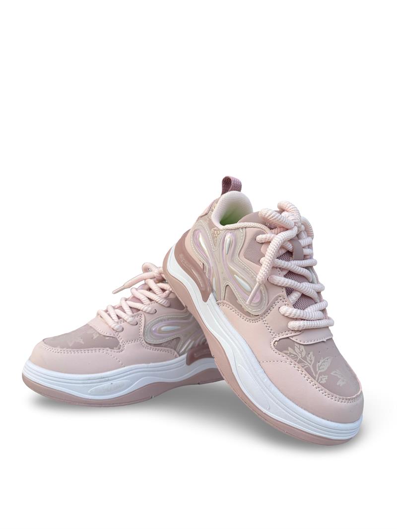 Pepino 1990Flt Çocuk Spor Sneaker Gül Kurusu