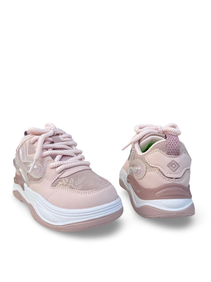 Pepino 1990Flt Çocuk Spor Sneaker Gül Kurusu