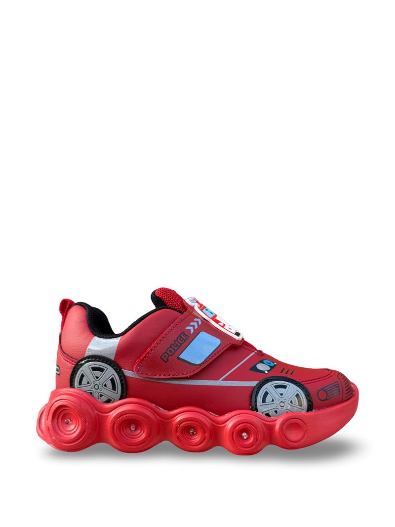 Pepino 2051Ptk Çocuk Patik Desenli Spor Ayakkabı Kırmızı