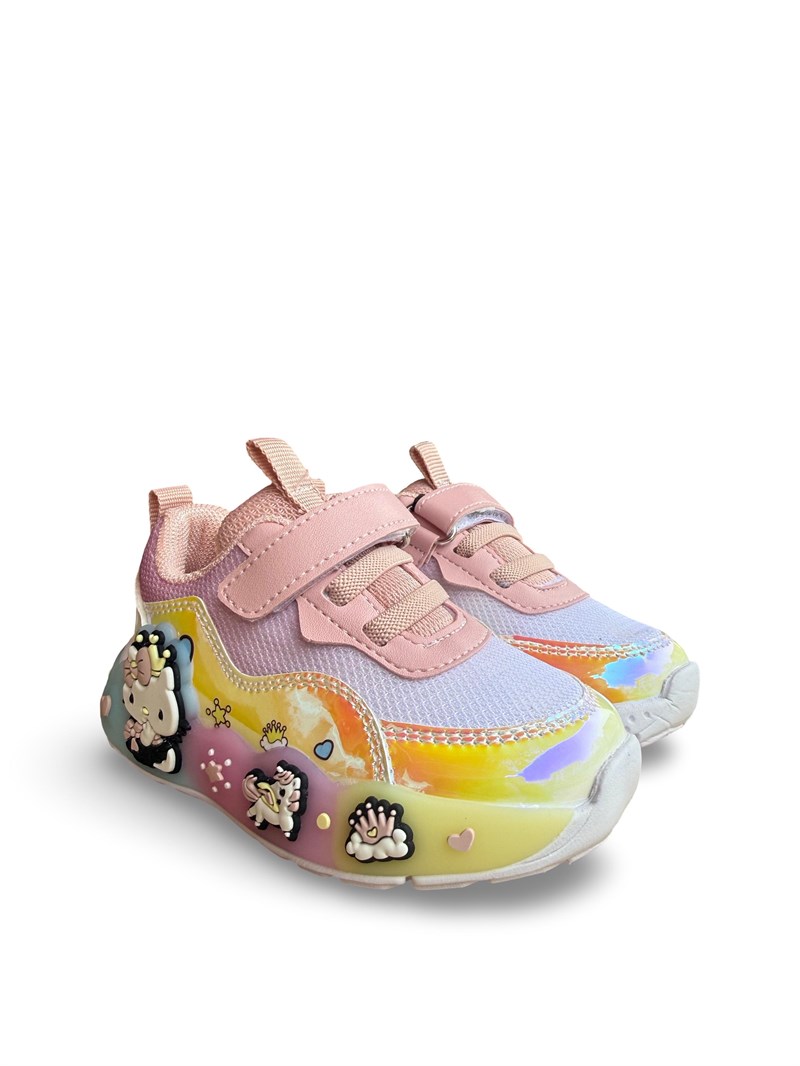 Pepino 2184Bb Kız Bebe Sneaker Beyaz Pudra