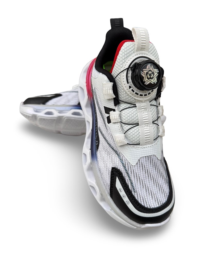 Pepino 2191Flt Aır Taban Akıllı Bağıcık Çocuk Sneaker Beyaz Siyah