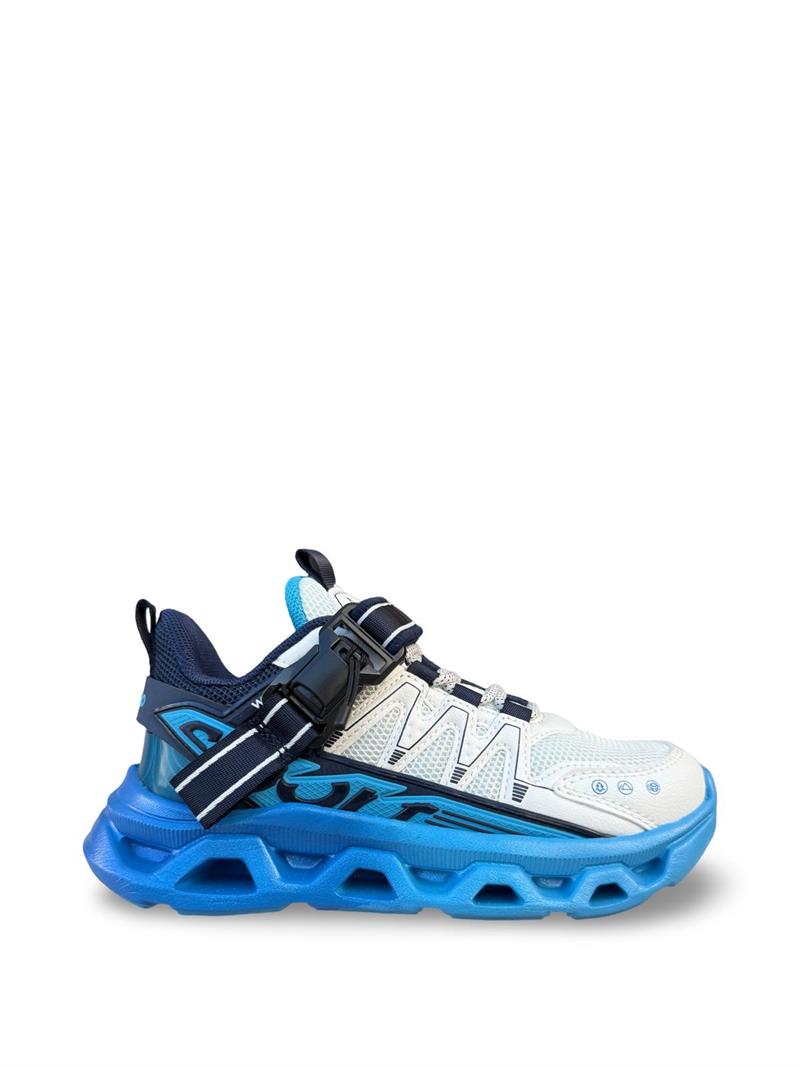 Pepino 2193Flt Cırtlı Unisex Spor Ayakkabı Beyaz Laci