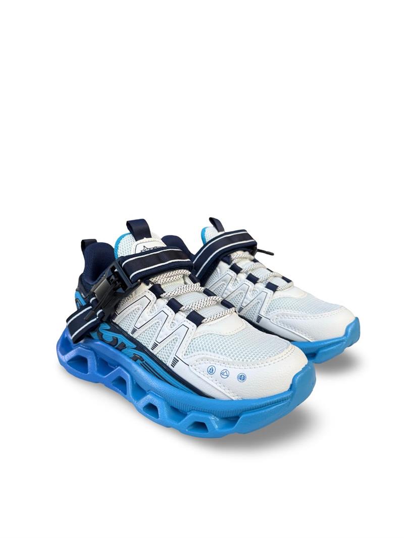 Pepino 2193Flt Cırtlı Unisex Spor Ayakkabı Beyaz Laci