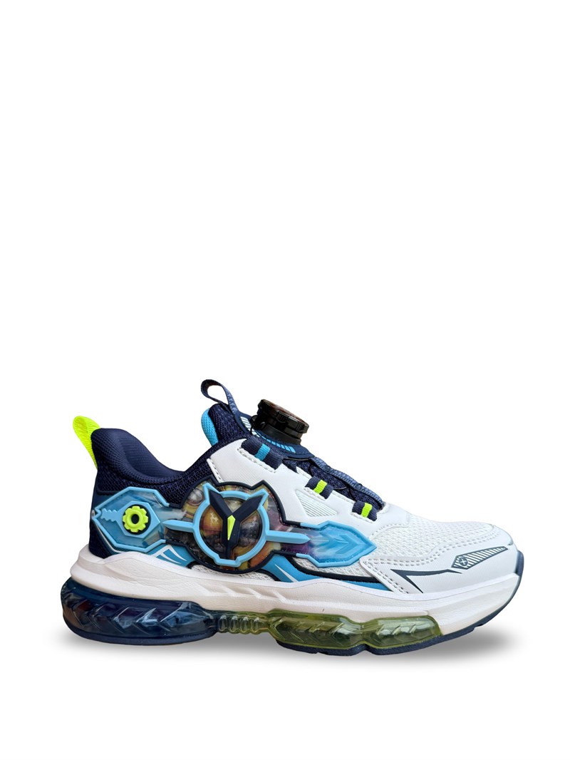 Pepino 2196Flt Çocuk Unısex Sneaker Spor Beyaz Laci