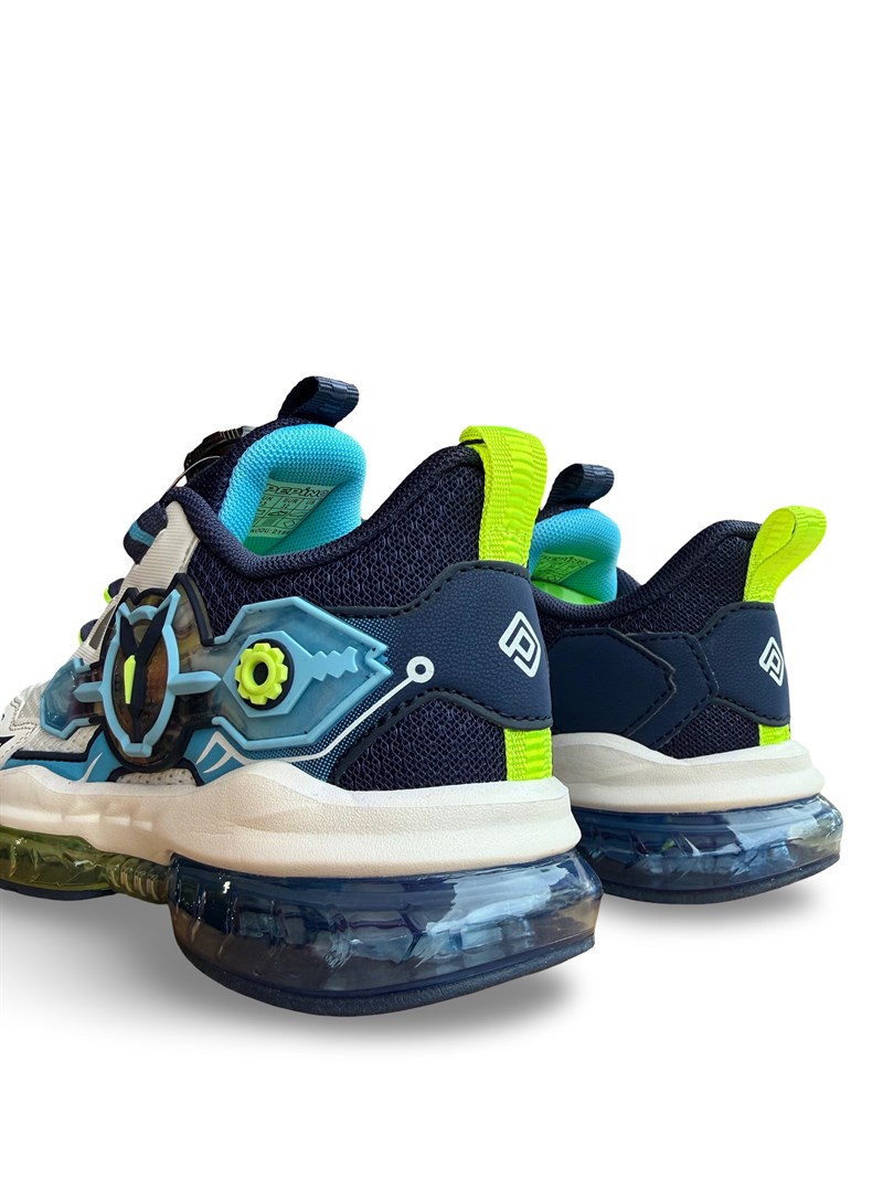 Pepino 2196Flt Çocuk Unısex Sneaker Spor Beyaz Laci
