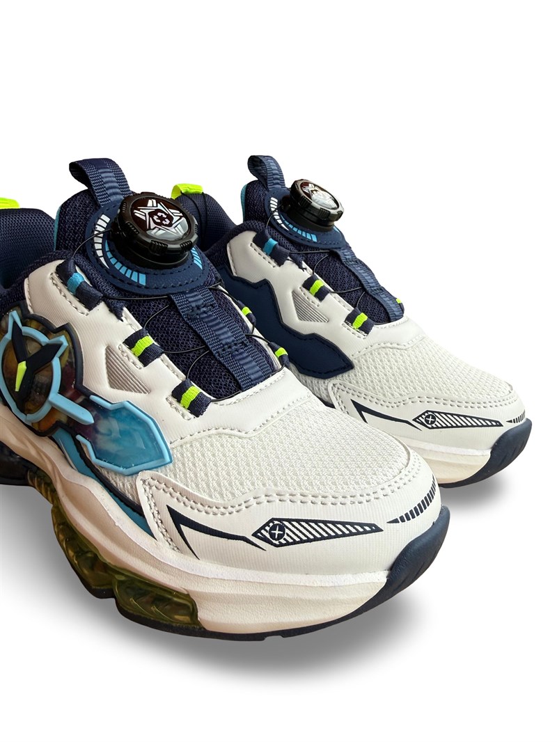 Pepino 2196Flt Çocuk Unısex Sneaker Spor Beyaz Laci