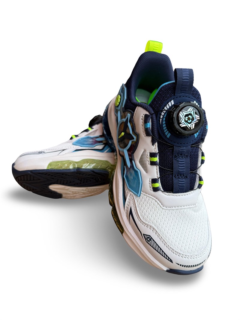 Pepino 2196Flt Çocuk Unısex Sneaker Spor Beyaz Laci