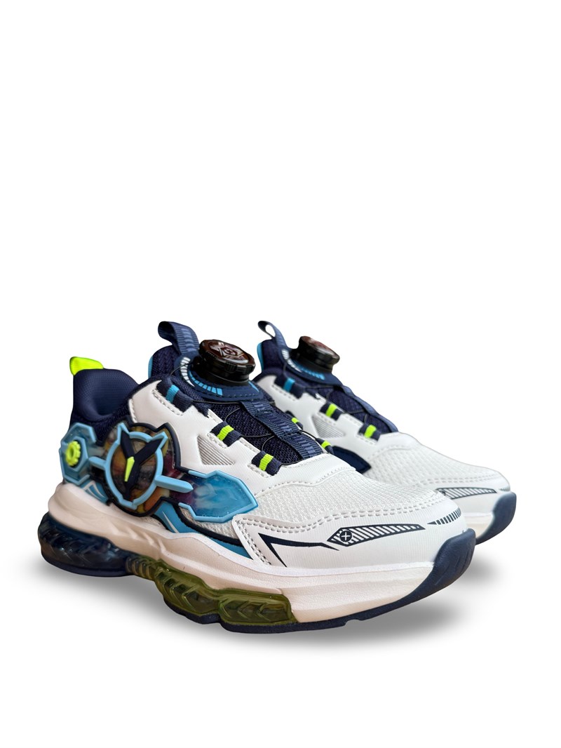 Pepino 2196Flt Çocuk Unısex Sneaker Spor Beyaz Laci