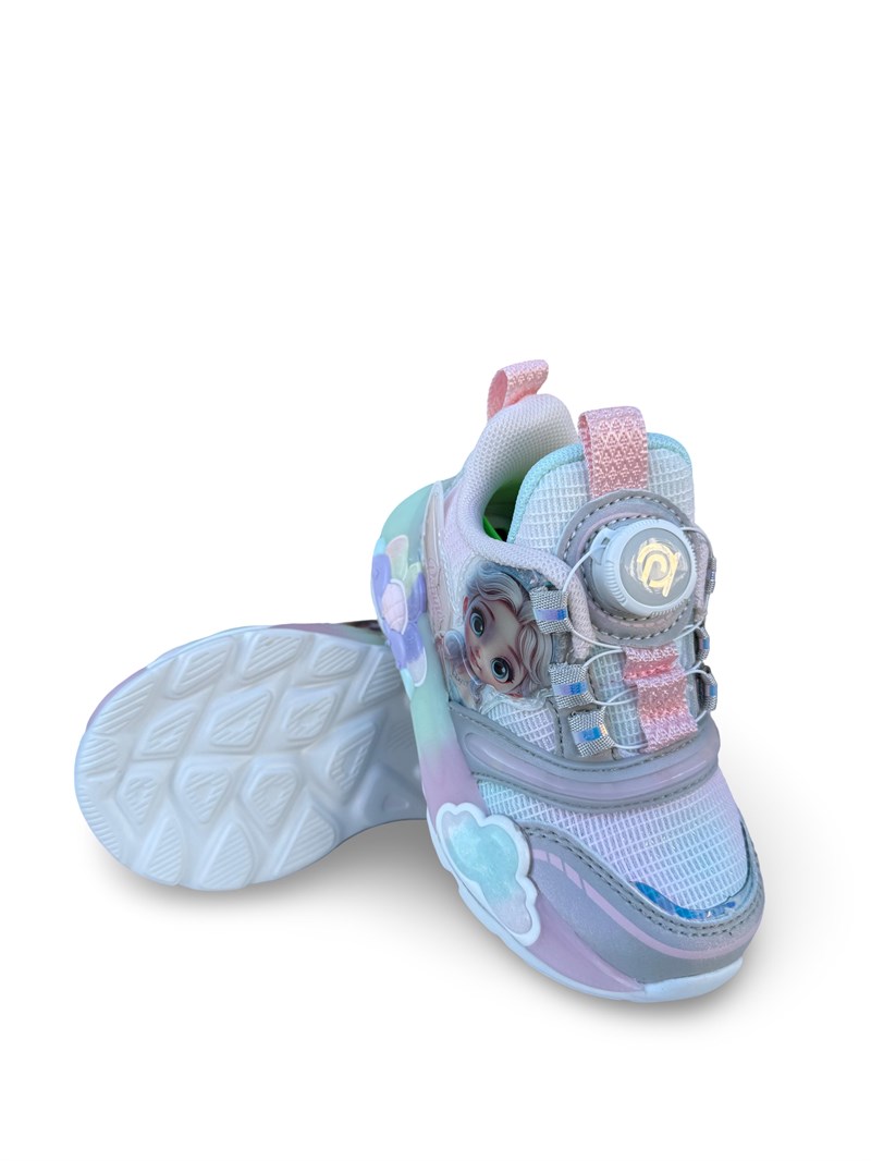 Pepino 2230Bb Akıllı Bağıcık Kız Çocuk Spor Ayakkabı Gümüş