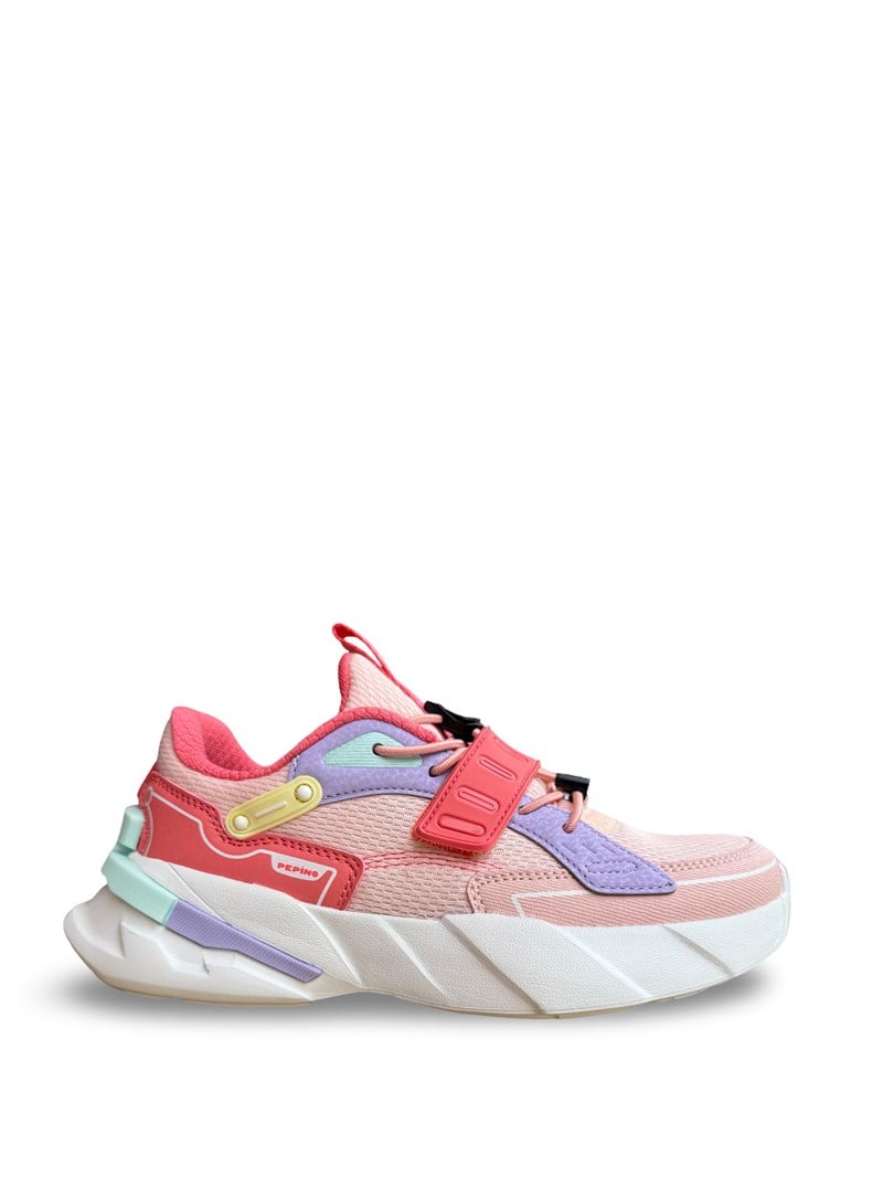 Pepino 2239Flt Unisex Çocuk Spor Sneaker Pudra
