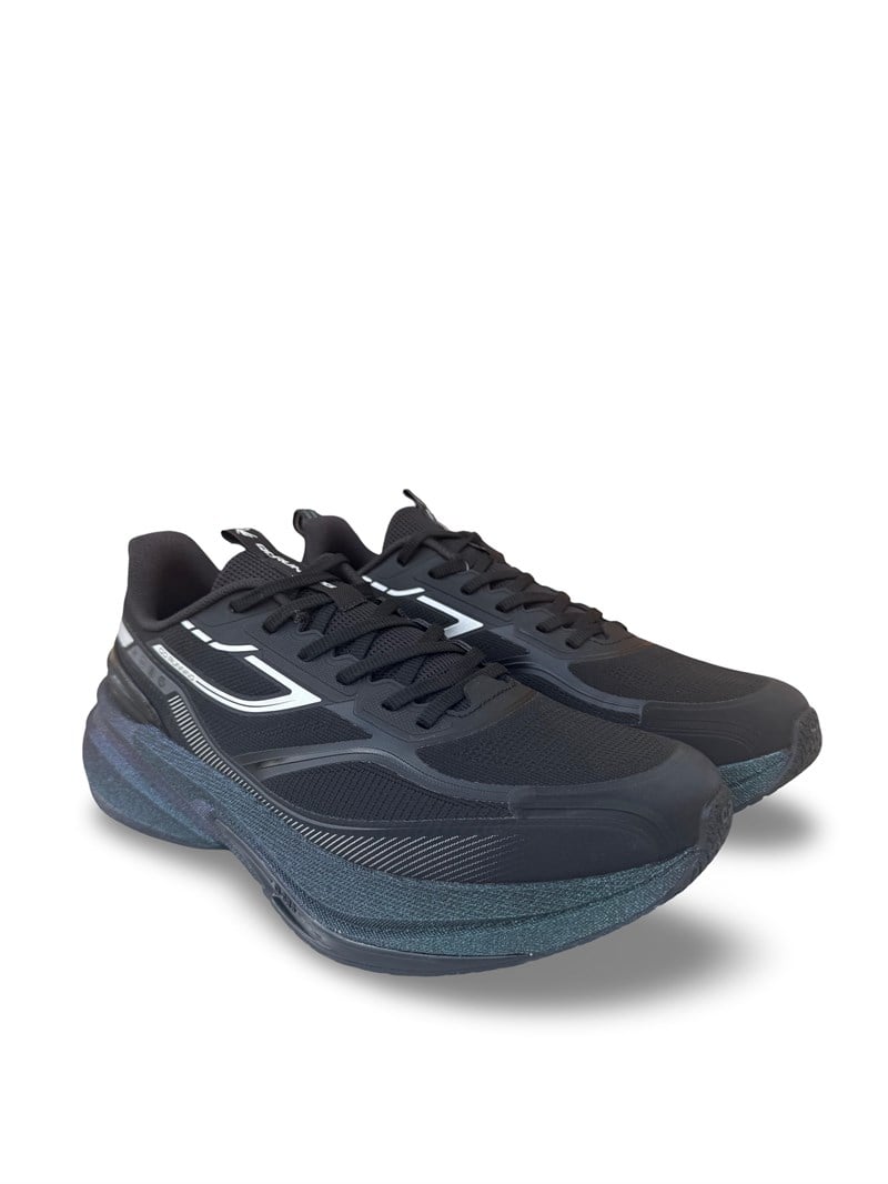 QHB023254210 Eva Aır Taban Erkek Spor Sneaker Siyah