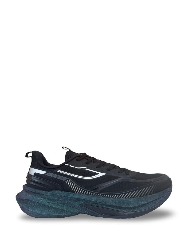QHB023254210 Eva Aır Taban Erkek Spor Sneaker Siyah