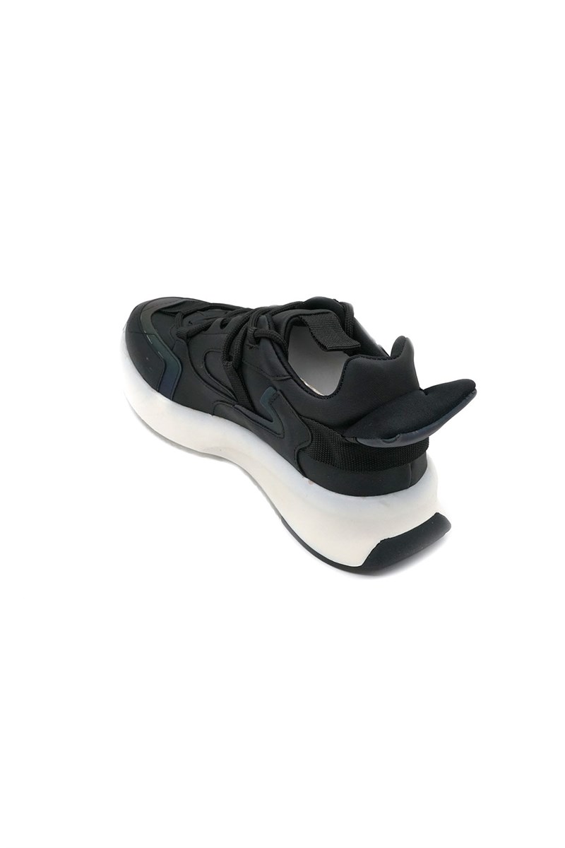 Yalınayak Sms68120 Kadın Spor Sneaker Siyah