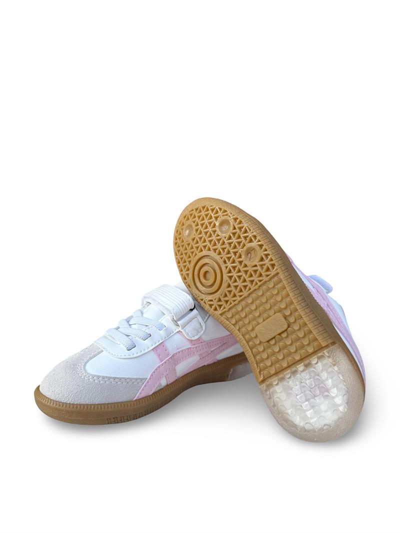 Tayger P5910 Cırtlı Çocuk Spor Sneaker Beyaz Pembe