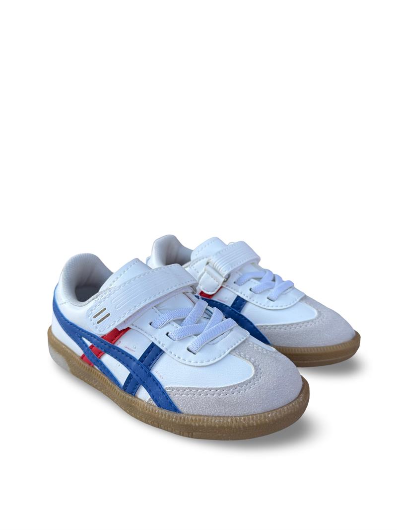 Tayger P5910 Cırtlı Çocuk Spor Sneaker Beyaz Mavi