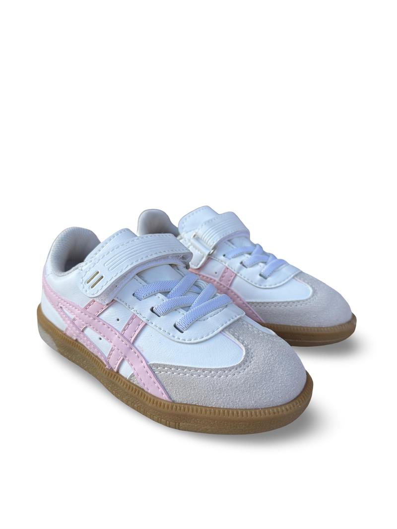 Tayger P5910 Cırtlı Çocuk Spor Sneaker Beyaz Pembe