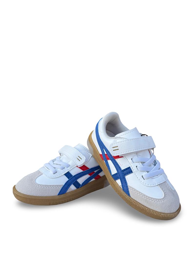 Tayger P5910 Cırtlı Çocuk Spor Sneaker Beyaz Mavi