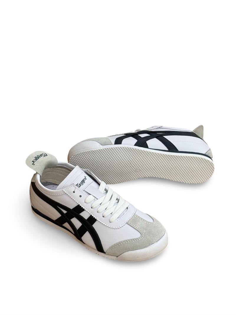 Tayger Z-3232 Hakiki Deri Kadın Spor Sneaker Beyaz Laci