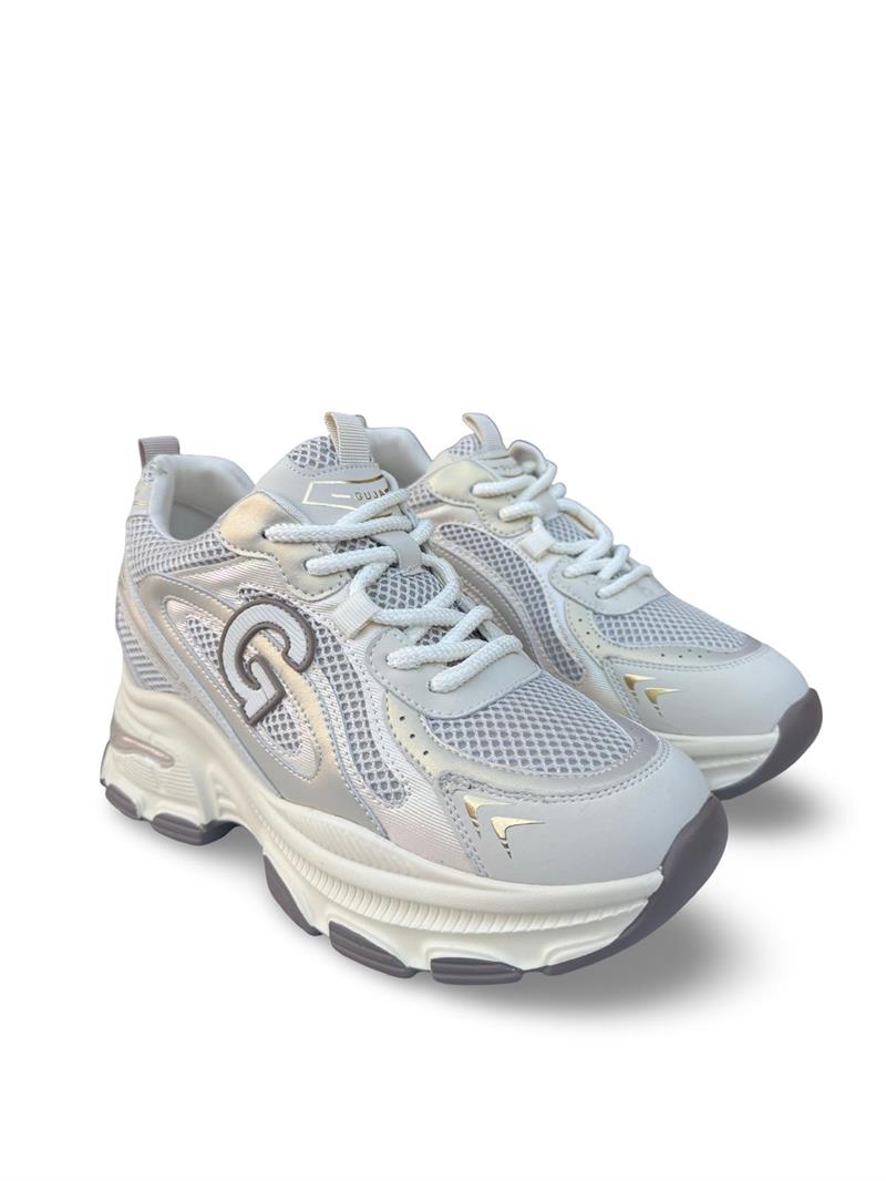 Yalınayak 25Y323 Kadın Aır Taban Sneaker Spor Bej